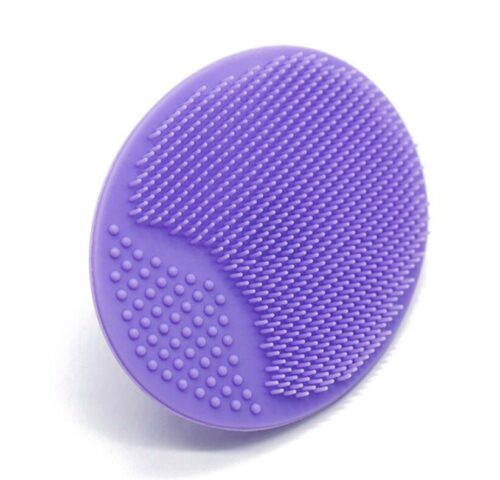 Purple Color Silicone Facial Cleansing Brush