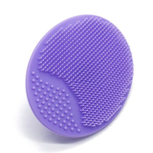 Purple Color Silicone Facial Cleansing Brush