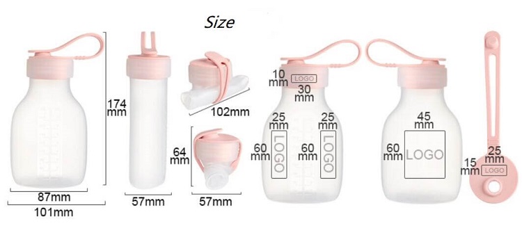 Silicone Breast Milk Storing Bag