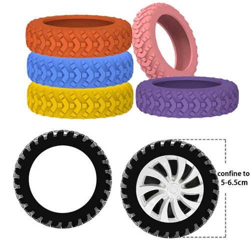 Silicone Luggage Wheels Protector